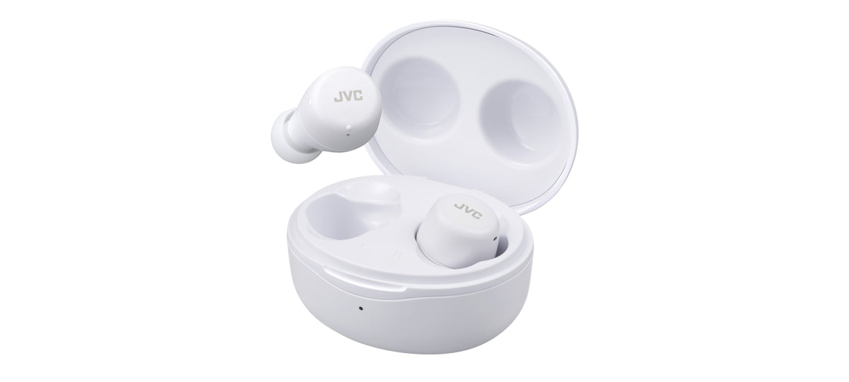 JVC HA-A5T-W Gumy Mini True Wireless Bluetooth Earphones – JVC UK