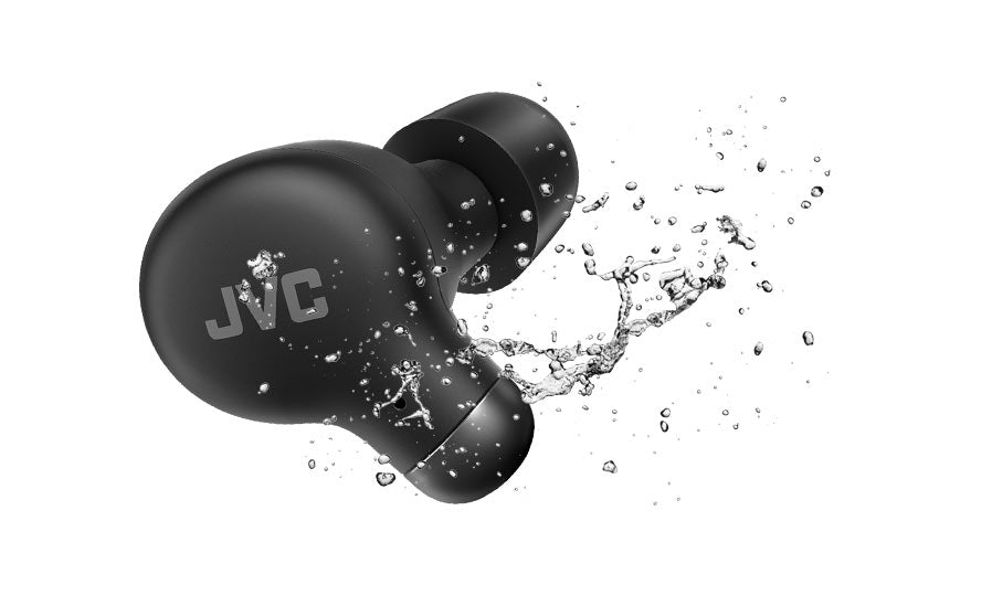 HA-Z250T JVC noise cancelling wireless earbuds IPX4 rating