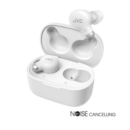 JVC HA-Z250T-W earbuds &amp; charging case