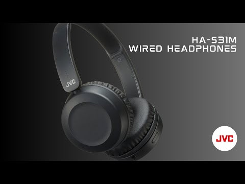 HA-S31M-W Wired On-Ear Headphones in White