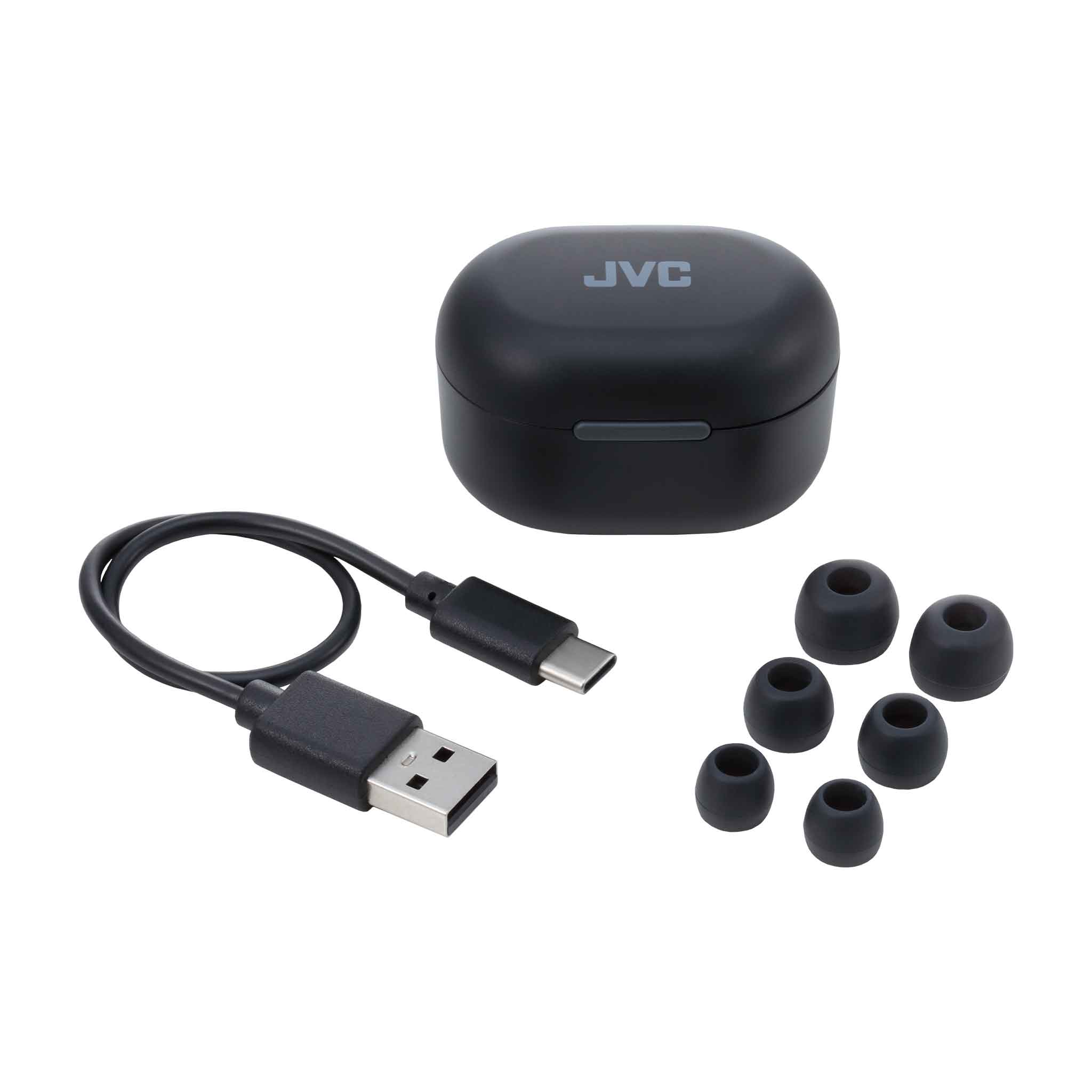 HA-A30T-B Noise Cancelling Wireless Bluetooth Earbuds – JVC UK